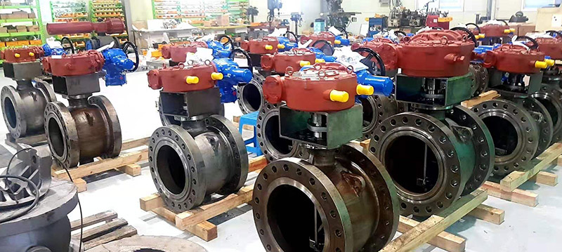 大口径球阀已于11月15日通过测试，准备交货。期待更多好消息和好项目！